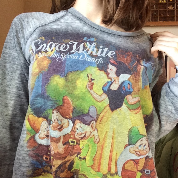 Disney Tops - Snow White Sweatshirt Long Sleeve Disney